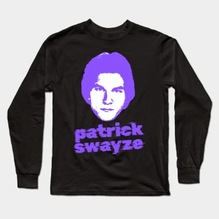 Patrick swayze ||| retro Long Sleeve T-Shirt